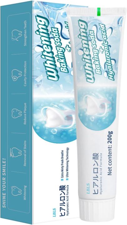 Scoban Tooth Powder Scoban Whitening Toothpaste Set 200g, VIT C Probiotic Tooth Powder ...