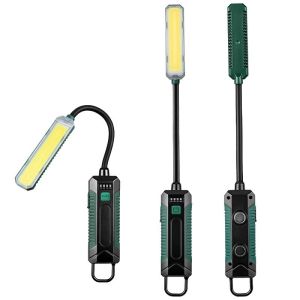 Cross-border Magnetic Work Light USB Rechargeable 360 ° Flexible hose outdoor barbecue light emergency lighting auto repair light2000mAh