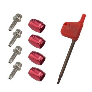 4Set Bicycles Tubing Connecting Insert Oil Fitting Kits Quick Insert Oil Tubing Head Set Cycling Accessories