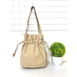 SATU ALAT Tas Selempang Serut LATHI 100% Canvas Premium Tebal Tas Kanvas