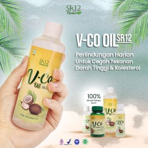 SR12 V-CO Oil Minyak Kelapa Asli Murni Penambah Imunitas Tubuh