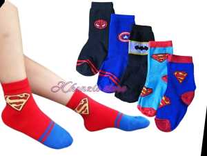 PAKET 4 PASANG KAOS KAKI ANAK ANAK  COWOK/ KAOS KAKI  ANAK LAKI LAKI MOTIF TERBARU SIZE 4-7 TAHUN