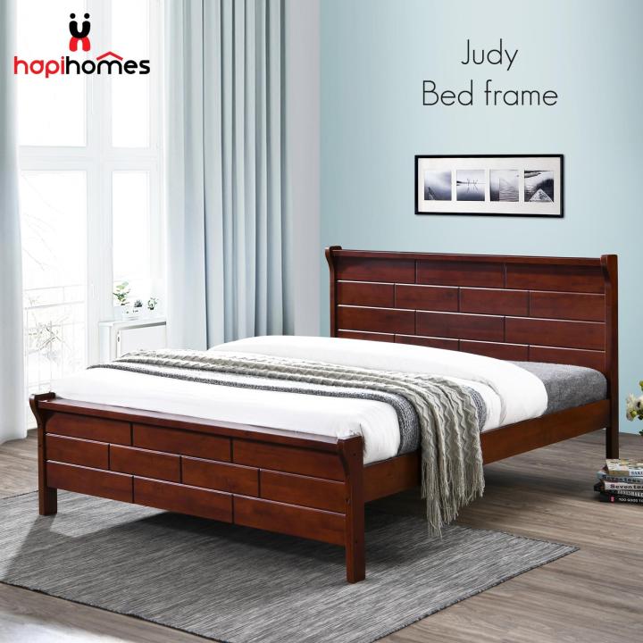 Hapihomes Judy Malaysian Solid Wooden Bed Frame Lazada PH