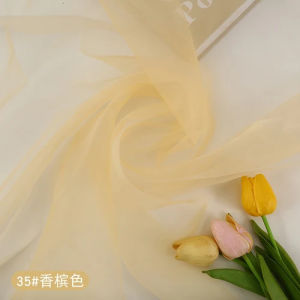 Organza Fabric Wedding Birthday Christmas Party Decoration DIY Sewing Dress Tulle Gauze Fabric