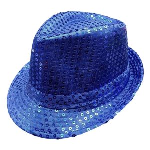 UFANSM Lấp lánh Mũ Jazz  sa Lễ hội hóa trang Mũ biểu diễn khiêu vũ Thời trang Cosplay Mũ Panama Nam Giới Nữ Giới