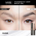 Make Over Powerstay Grip Brow Gel - Mascara Clear - EyeBrow Pomade, Browcara, Eyebrow Gel, Waterproof. 