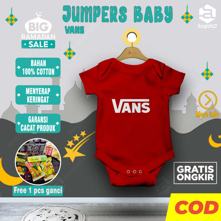 Clothes Vans Newborn Baju Bayi Newborn Jumpsuit Jumper Carter Bayi