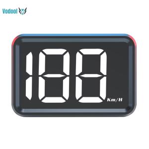 GPS KMH MPH HUD Speed Meter Head Up Display Digital Speed Meter Gauge Big Font Speed for Car Golf Cart Bus Boat [Vodool Official Center]