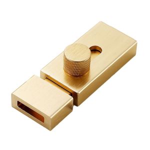 GAOSU Hợp kim nhôm Khóa chốt cửa Dày Không cần đục lỗ Khóa chốt cửa trượt Bền Khóa cửa Mái che cổng vườn