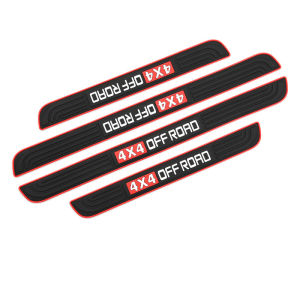 สติกเกอร์ธรณีประตูท้ายรถ สติกเกอร์ป้องกันรอยขีดข่วนกันชนรถยนต์ สติกเกอร์ป้องกันรอยขีดข่วนประตูรถ ตัวป้องกันธรณีประตูท้ายรถ ตัวป้องกันกันชน