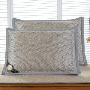 Simple and Cool Ice Silk Pillowcase