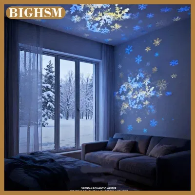 BIGHSM โปรเจ็กเตอร์ไฟกลางคืนสำหรับเด็กสุดแอ็กทีฟ3เอฟเฟกต์การฉายสำหรับห้องนอนห้องเด็กและเป็นของขวัญวันหยุด