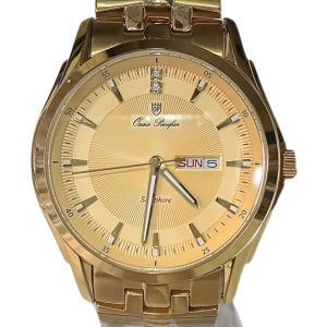 Đồng hồ OP Nam Side lớn 42mm Vỏ mạ vàng sang trọng .kính đá saphia Máy quạt nhật Hàng mới 100%