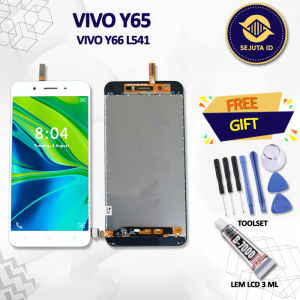 LCD VIVO Y65 / Y66 L541 WHITE ORIGINAL FULLSET FREE TOOLSET + LEM LCD