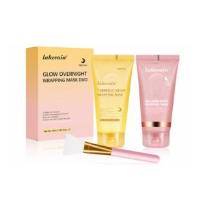 PTK52 Brightening Wrapping Peel Off Facial  Moisturizing Smooth Face Firming Skin  Glowy Skin Reduces Sagging Night Care  Night Repair