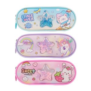 Cute Cartoon Pencil Case Pencil Box Primary School Stationery (BGJAYA)