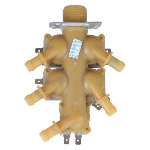 Plastic Washing Machine Inlet Valves Assembly with Multi Outlet Drum Automatic Washer Replacement Parts Accessories