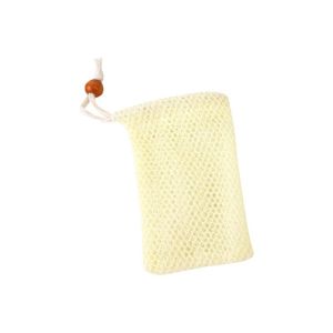 Double-Layer Nylon Soap Bag Exfoliating Soap Bag Cotton Linen Soap Bag Foaming Net Bathroom Supplies