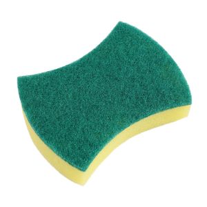 10pcs Sponge Scouring Pad Cleaning Cloth  Non- Scratch Scrub Dish Sponge Brush Kitchen Sponge Dishwashing Sponge Scouring Pads Non-Stick Oil Washing Sponge