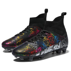 RUCHI 2024 Size 31-48 Professional Football Boots Kids Men Soccer Shoes Sneakers Cleats Futsal Football Shoes for Boys Girl 2024 New