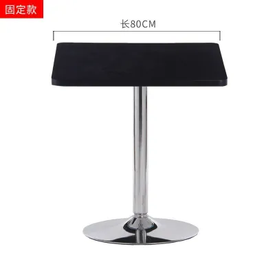 High-leg Table Bar Counter Round Cocktail Table Lifting Rotating Small Round Square Table Bar Chair Set