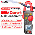 ANENG PN200ดิจิตอลหนีบมิเตอร์ Dc/ac 600A ปัจจุบัน4000นับมัลติมิเตอร์แอมมิเตอร์ทดสอบแรงดันไฟฟ้ารถเฮิร์ตความจุ NCV โอห์มทดสอบ. 