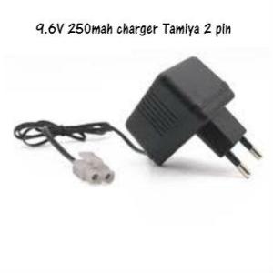 9.6V 250mah Charger 2 pin tamiya