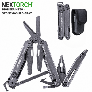 TL053 NEXTORCH Pioneer MT20 Multi Tool/14-in-1 Tools & Cutters With Nylon Sheath