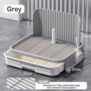 Dog Pee Tray With Wall Puppy Training Tray Dog Toilet Pee Pad For Pet Litter Box