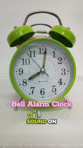 4 Inch Classic Loud Twin Double Bell Alarm Clock ogue Bedside Desktop Clock