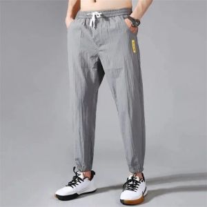 Casual sports Pants for Men summer 2022 New Fashion Lightweight Loose Cool Jogger   Big Size sweatpants