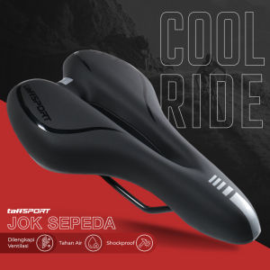 Jok Sadel Sepeda Bike Saddle Silicone Gel Cushion - YP081 - Black