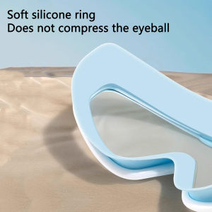 Eixiu 2025 Large Frame Swimming Goggles For Kids High Quality Antifog Swim Glasses Waterproof HD Swim Eyewear Swim Equipment