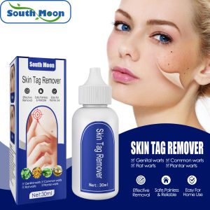 South Moon Mole Remover Liquid Wart Remover Ointment Special Ointment Wart Remover Serum Tags Remover Warts Effective Skin Tags Moles Remover Genital Wart Acne Spot Removal Of Warts Liquid Skin Care(30ml）