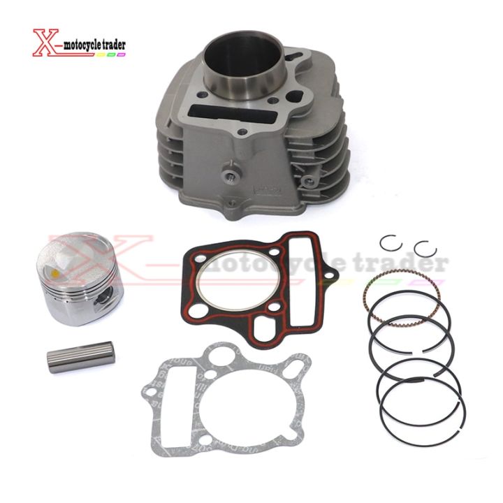 【Exclusive Discount】 Motorcycle 52.4mm Bore Steel Cylinder Piston