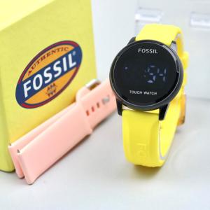 Bayar di Tempat// Jam Tangan Wanita LED // Jam Tangan Wanita Touch Screan // Ring Hitam // Tali Karet // Model Terbaru