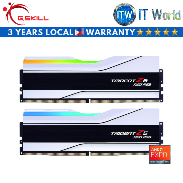 Ddr5 Ram G Skill Ram White Trident Z5 Neo RGB DDR5-6000 64GB
