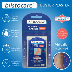 Blistocare Hydrocolloid Blister Plaster 6s