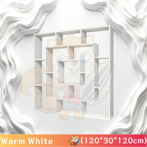 HARBOX Bookshelf Decorative Rack Display Rack Wall Shelf Bookshelf Storage Rack Modern Bookshelf Wall Storage Rack