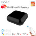 Moes WiFi IR Control Hub Smart Home Blaster Infrared Wireless Remote Control via Smart Life Tuya APP Work with Alexa Google Home. 