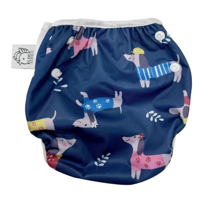 One Size Adjustable Reusable Swim Diaper Boys & Girls for Baby Shower Gifts & Swimming Lessons