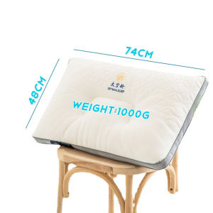 Original Orthopedic Latex Pillow 48x74cm One pair of Memory Foam Pillow Adult Sleeping hotel quality Cervical Health Slow Rebound Wave Latex Particles Christmas gift Neck Healthcare Upscale Luxury Gifts Pillow
