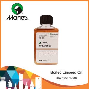 Maries Boiled Linseed Oil MO-1061-100ml Pengencer Cat Minyak Medium For Oil Colour