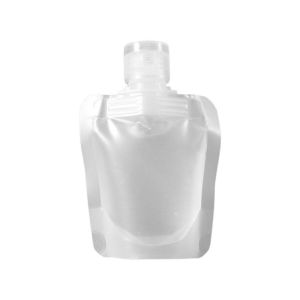 NEXTYOO Transparent Travel Dispenser Bag PET Nozzle Beverage Nozzle Bags Cosmetic Storage Bag