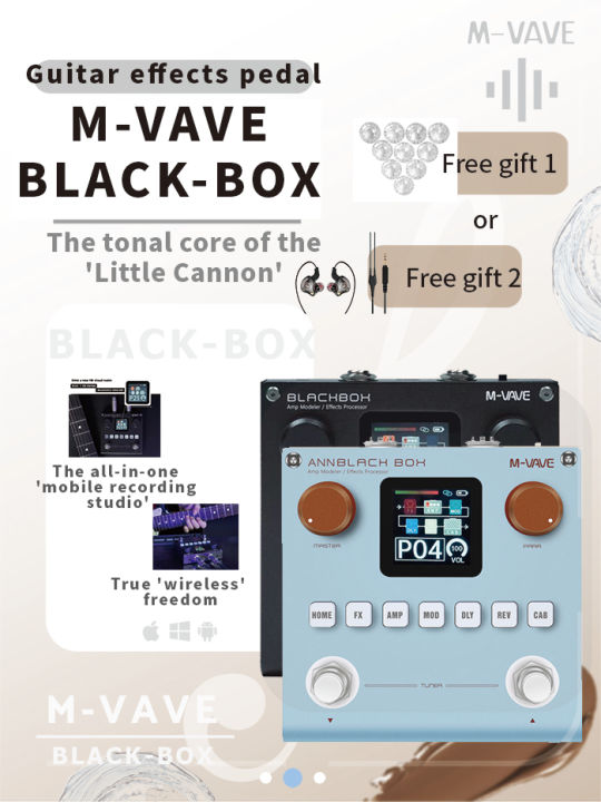in stock)M-VAVE BLACK BOX Audio Processor High Resolution Sampling