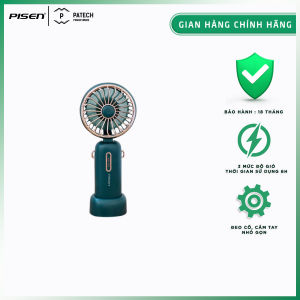 Quạt cầm tay Pisen HJ-F09 sử dụng liên tục trong 4h bảo hành 18 tháng - Hàng Chính Hãng