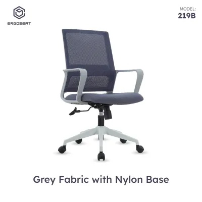 Ergoseat Signature Ergonomic Chair Under $118 | Breathable Mesh | Fixed Armrest [Non Adjustable] | Free Installation
