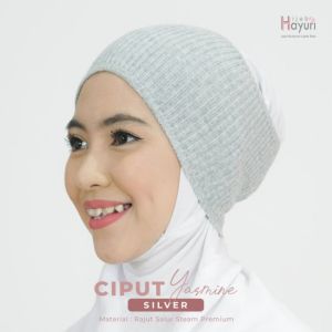 Ciput Yasmin ciput rajut salur premium polos nyaman dan anti pusing