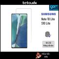 Kính Cường Lực trong suốt Gor Samsung Note 10 Lite/ S10 Lite Vát 2.5D Hạn Chế Vân Tay-Chính Hãng Gor. 