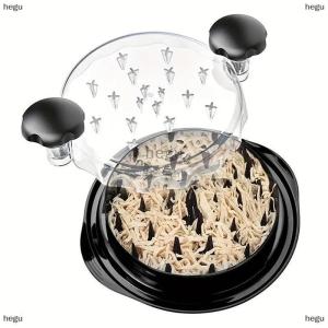[COD] hegu Chicken Shredder Tool Meat Breast Shredding Separation Mincing Grinder Machine With Lid For Shredding Chicken Pork Beef